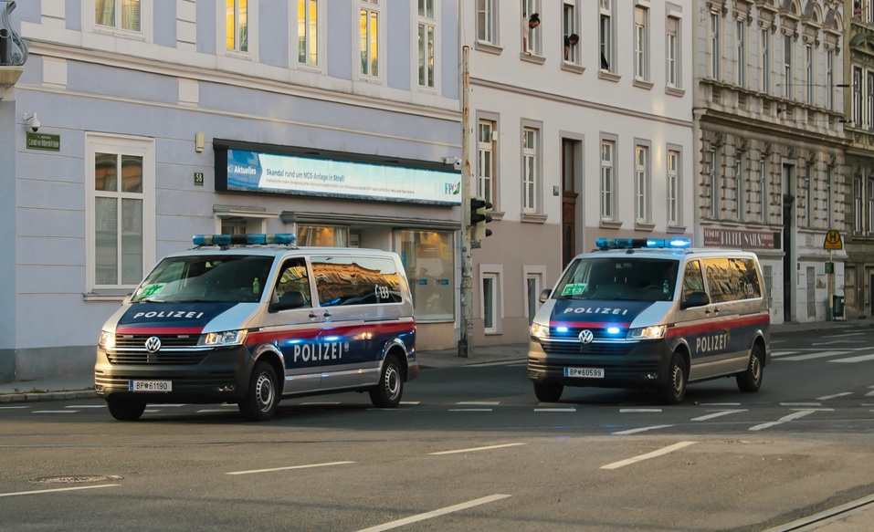 Austria police vehicles
