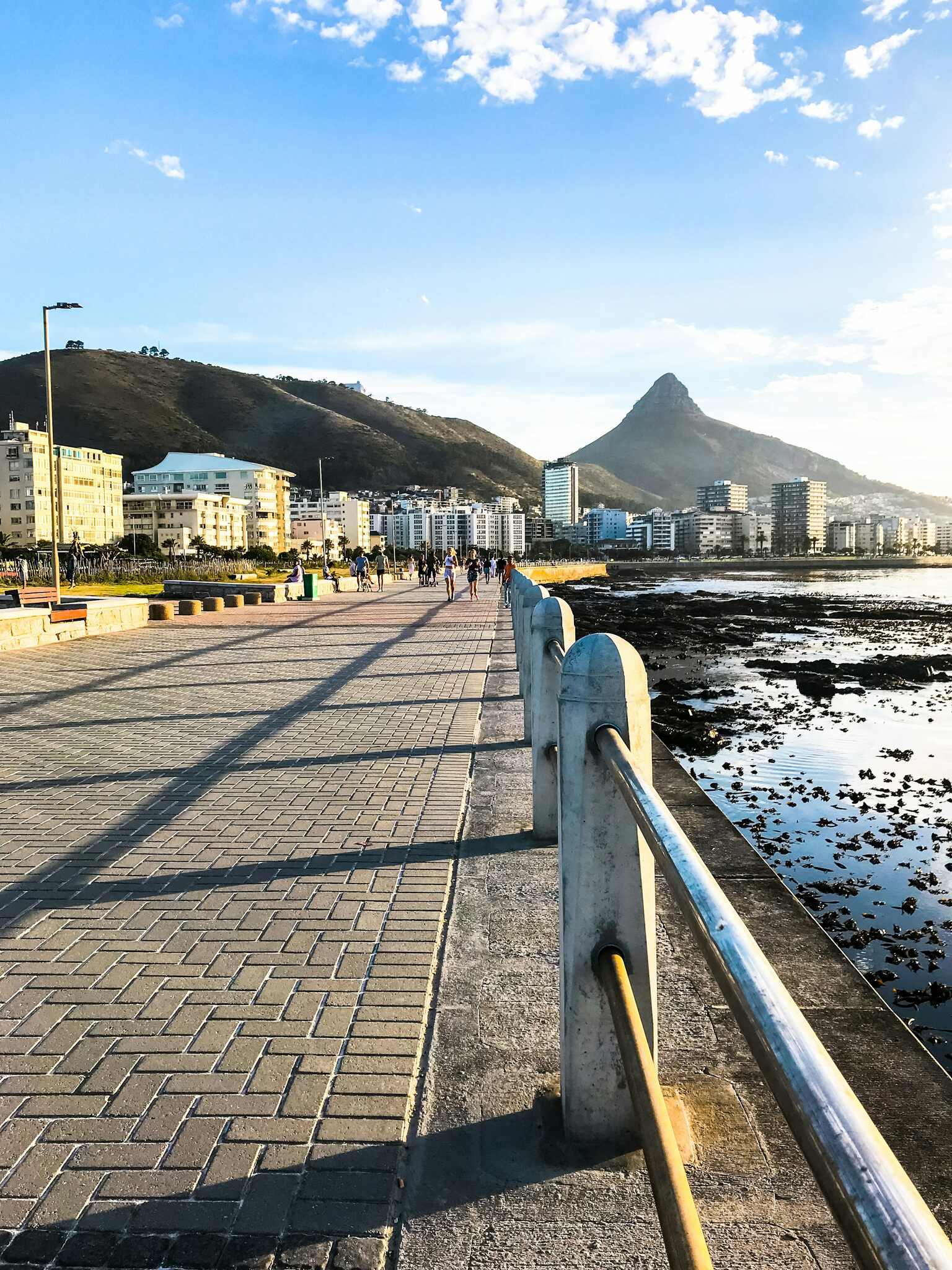 Sea Point Promenade in Cape Town