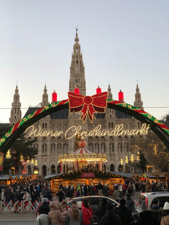 Rathausplatz Vienna Xmas market