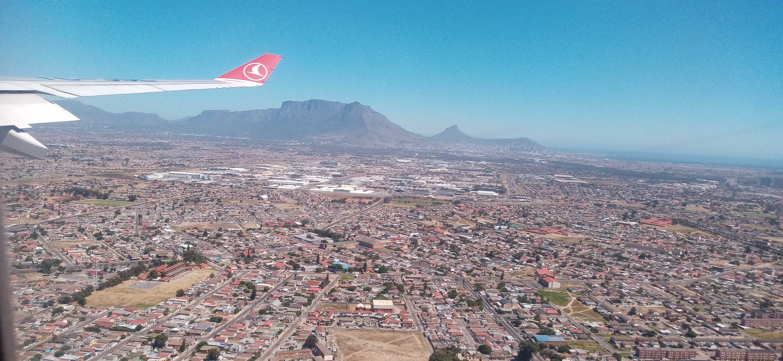 Landing in Cape Town